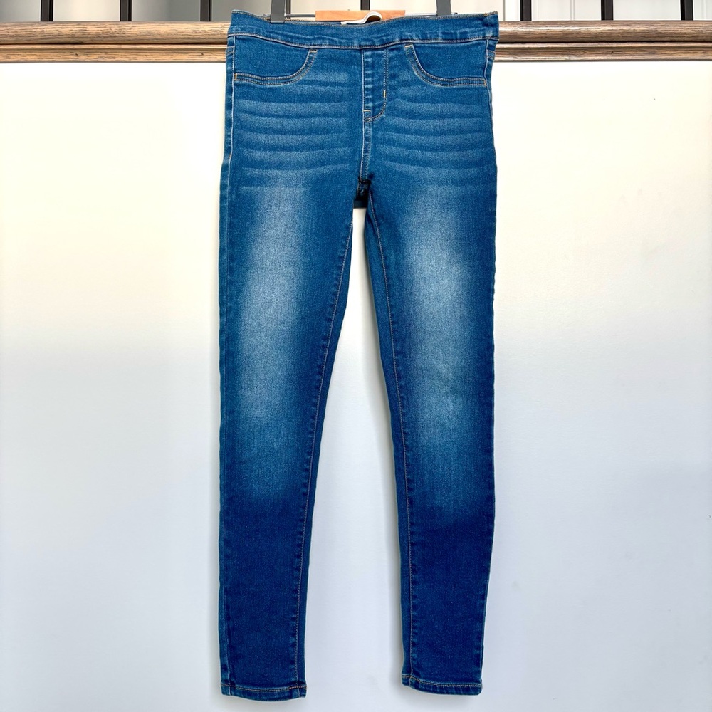 LEVI’S Kids High Rise Ankle Straight Blue Jeans (Size 10)